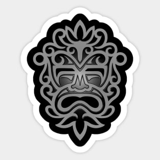 Stylish Dark Mayan Mask Sticker